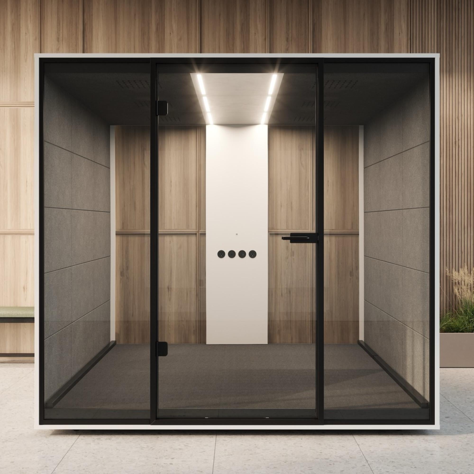 Klusuma kabīne SILENCE POD MEETING, konfigurējama - Ergostock.lv