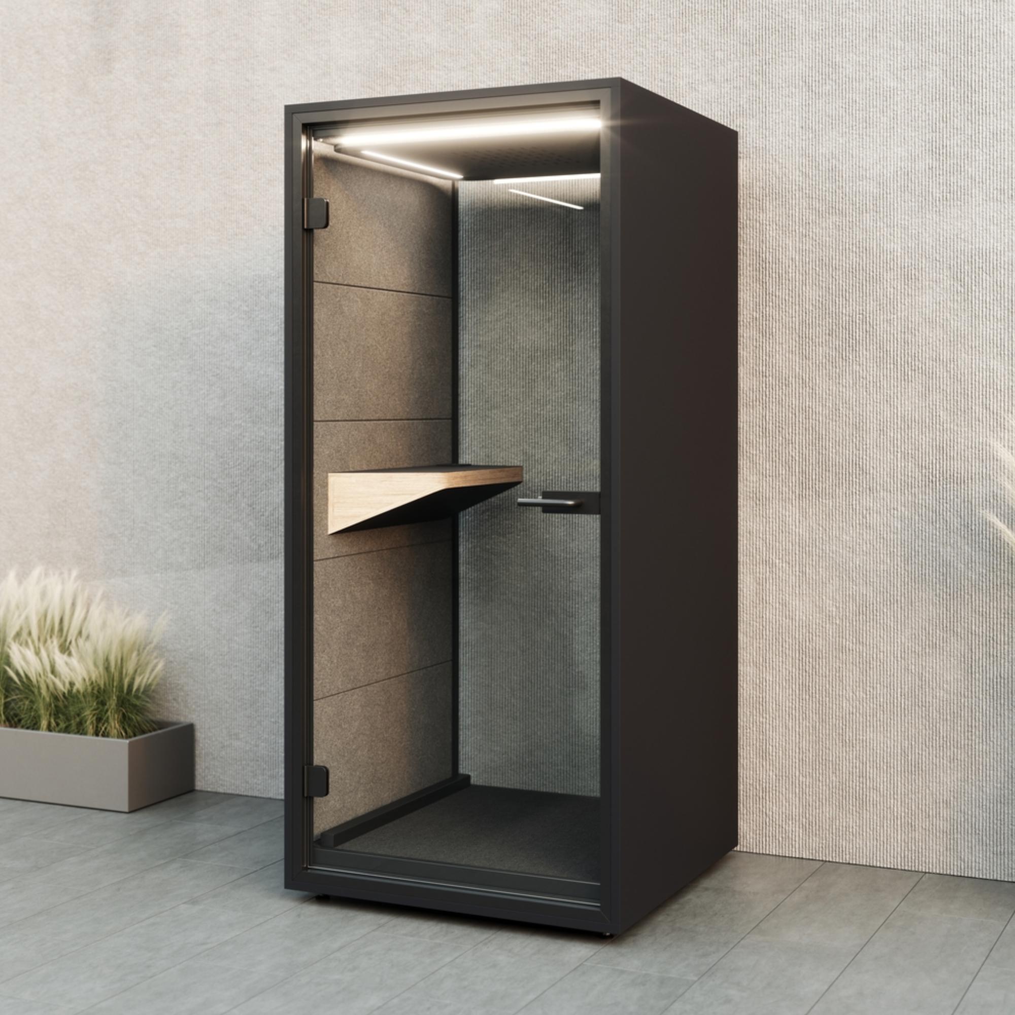 Klusuma kabīne SILENCE POD ONE, konfigurējama - Ergostock.lv