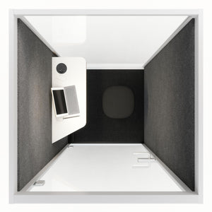 Klusuma kabīne SILENCE POD ONE, konfigurējama - Ergostock.lv