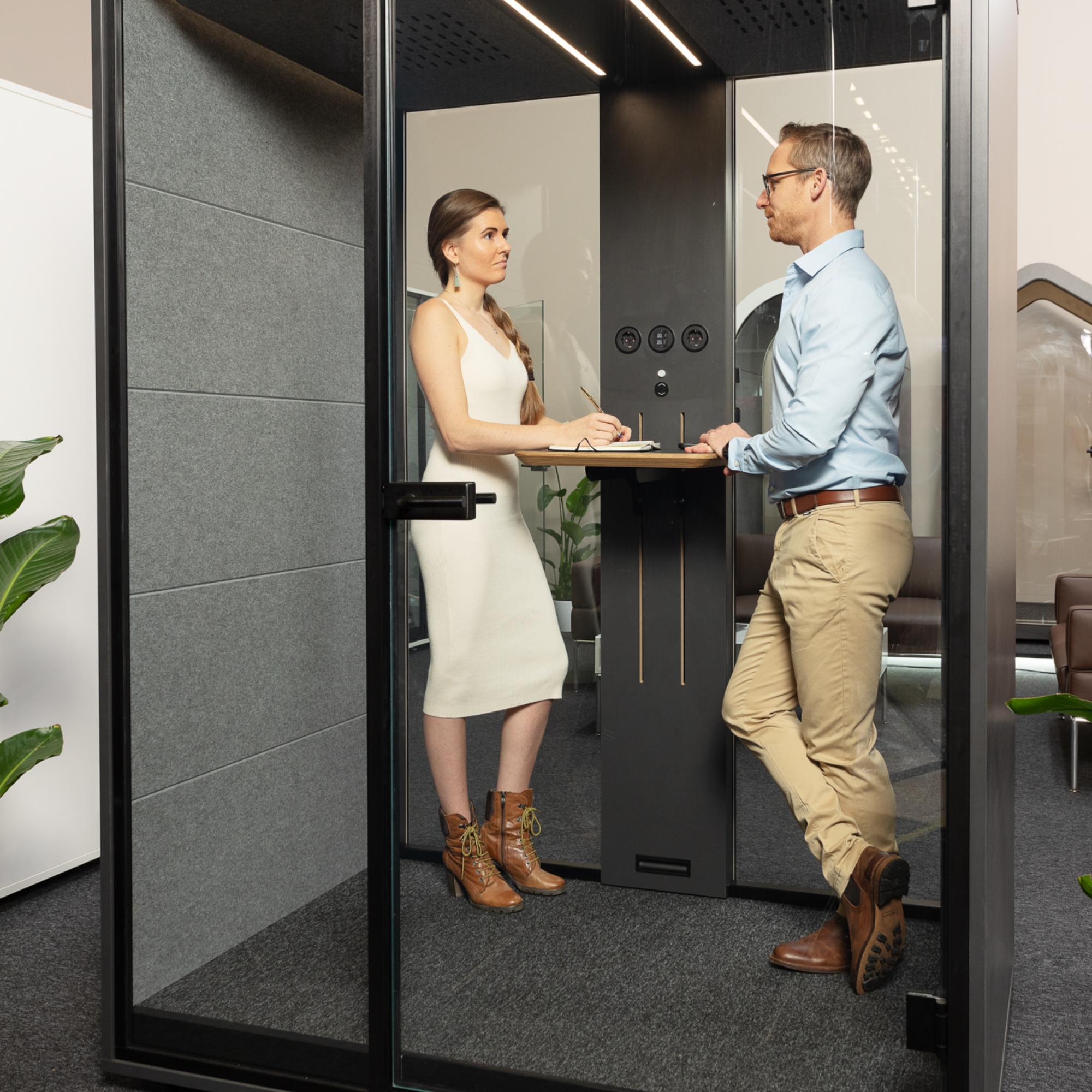 Klusuma kabīne SILENCE POD TWO, konfigurējama - Ergostock.lv