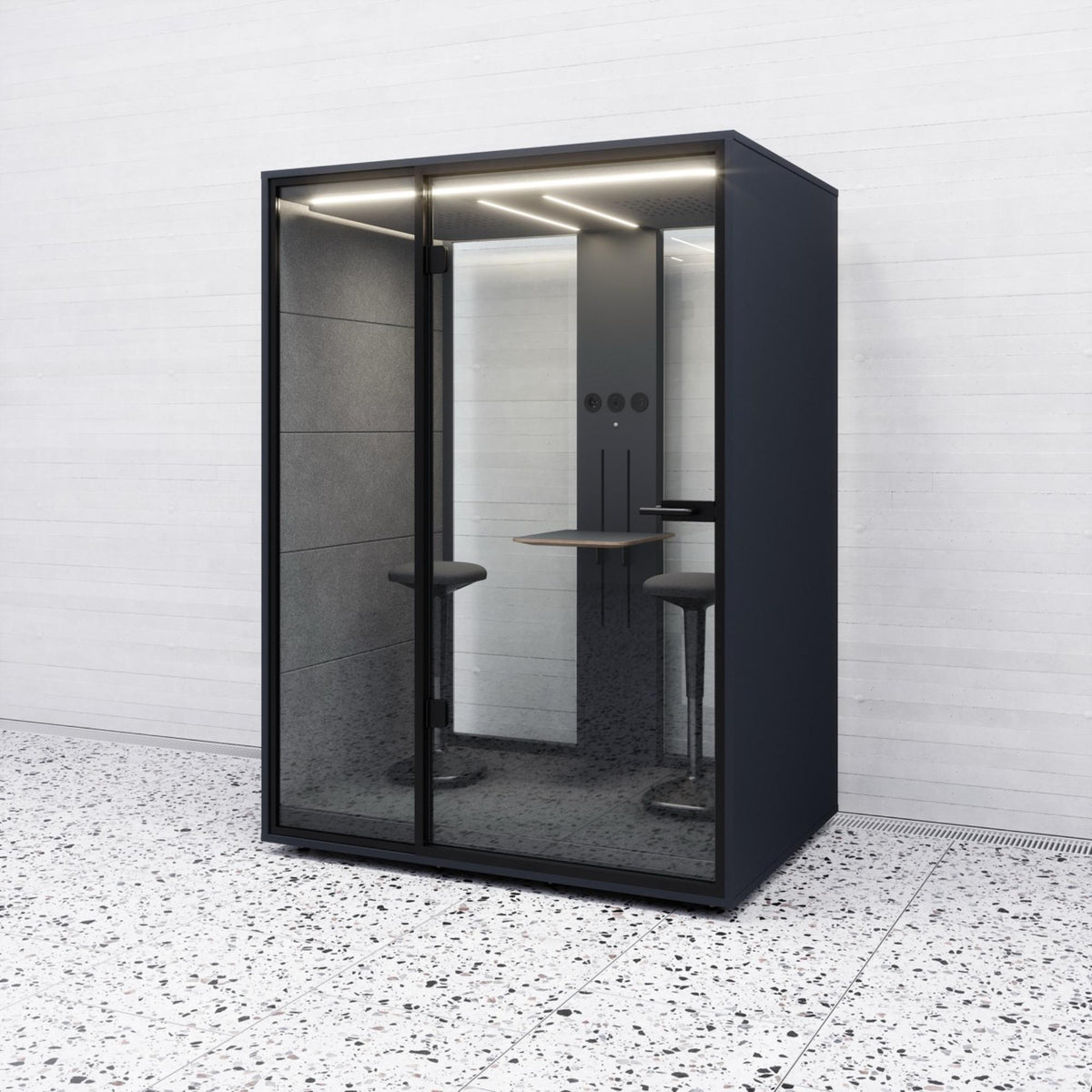 Klusuma kabīne SILENCE POD TWO, konfigurējama - Ergostock.lv