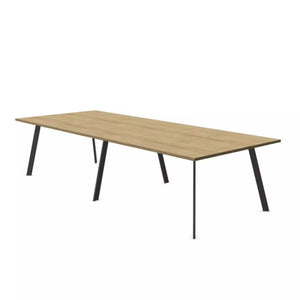 Konferenču galds AXY, divdaļīgs A tipa kājas - Ergostock.lv