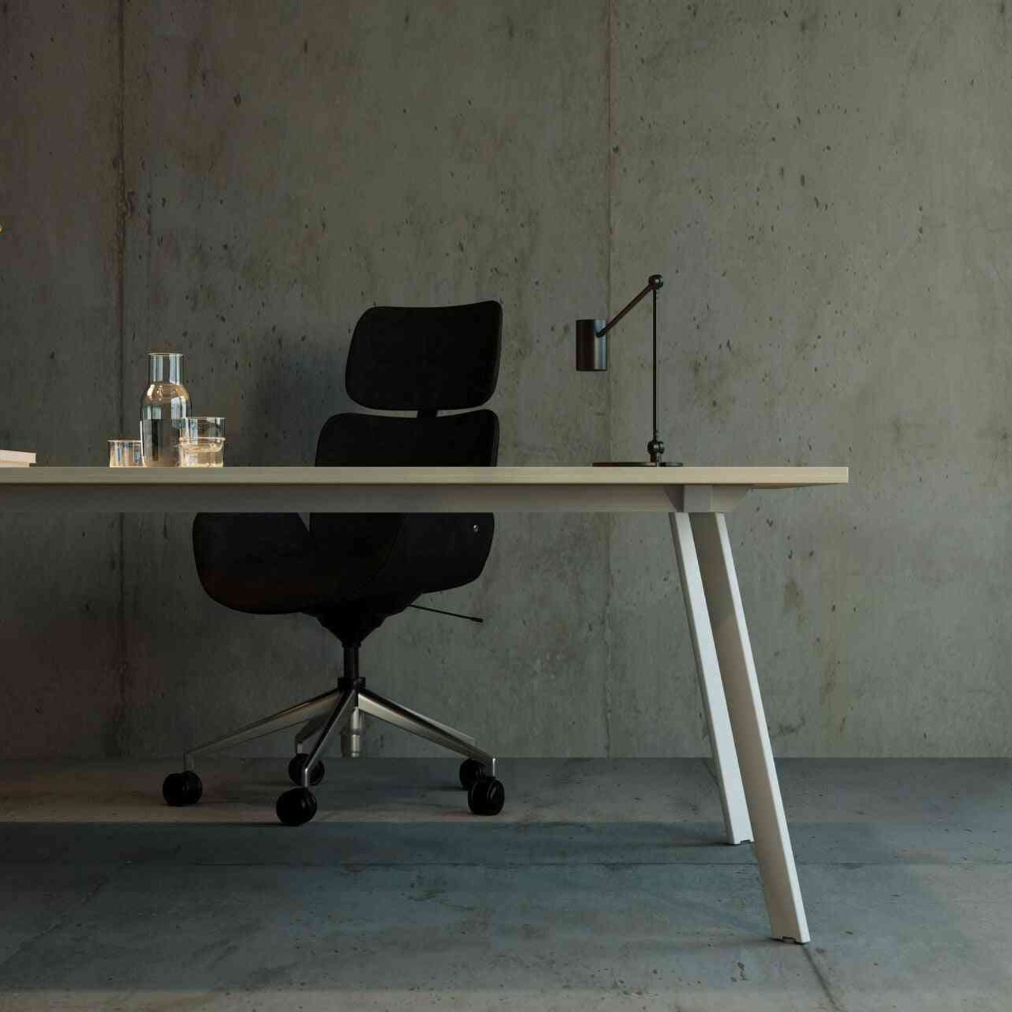 Konferenču galds AXY, divdaļīgs A tipa kājas - Ergostock.lv