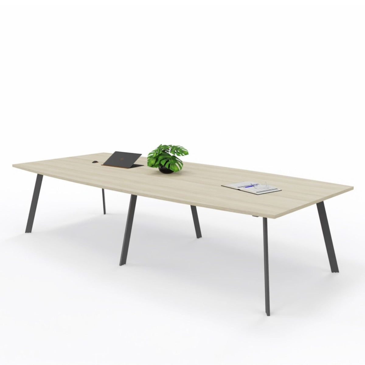 Konferenču galds AXY, divdaļīgs A tipa kājas - Ergostock.lv