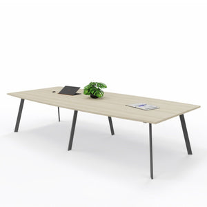 Konferenču galds AXY, divdaļīgs A tipa kājas - Ergostock.lv