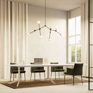 Konferenču galds AXY-X, divdaļīgs X tipa kājas - Ergostock.lv