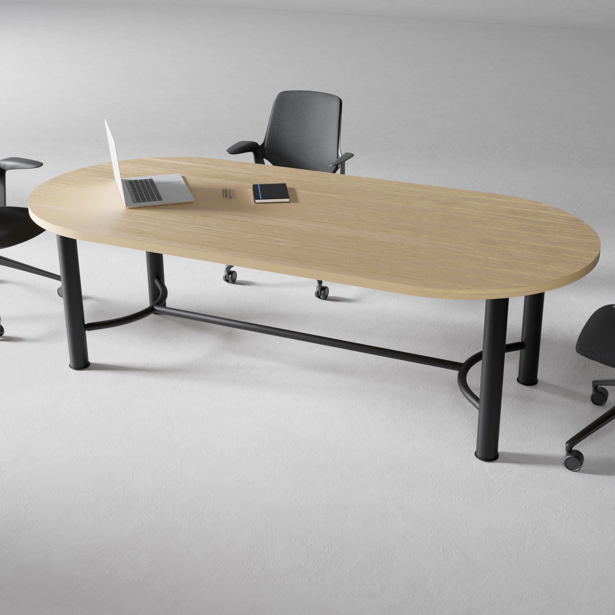 Konferenču galds DEMINO, 240 cm x 110 cm, konfigurējams-Ergostock