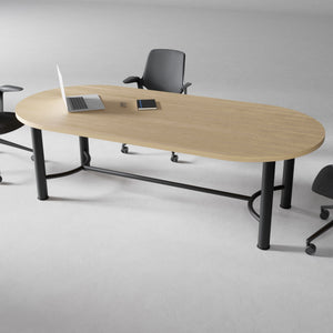 Konferenču galds DEMINO, 240 cm x 110 cm, konfigurējams-Ergostock