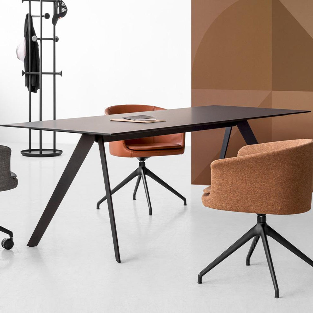 Konferenču galds DIGNIS, 239 cm x 90 cm, konfigurējams-Ergostock