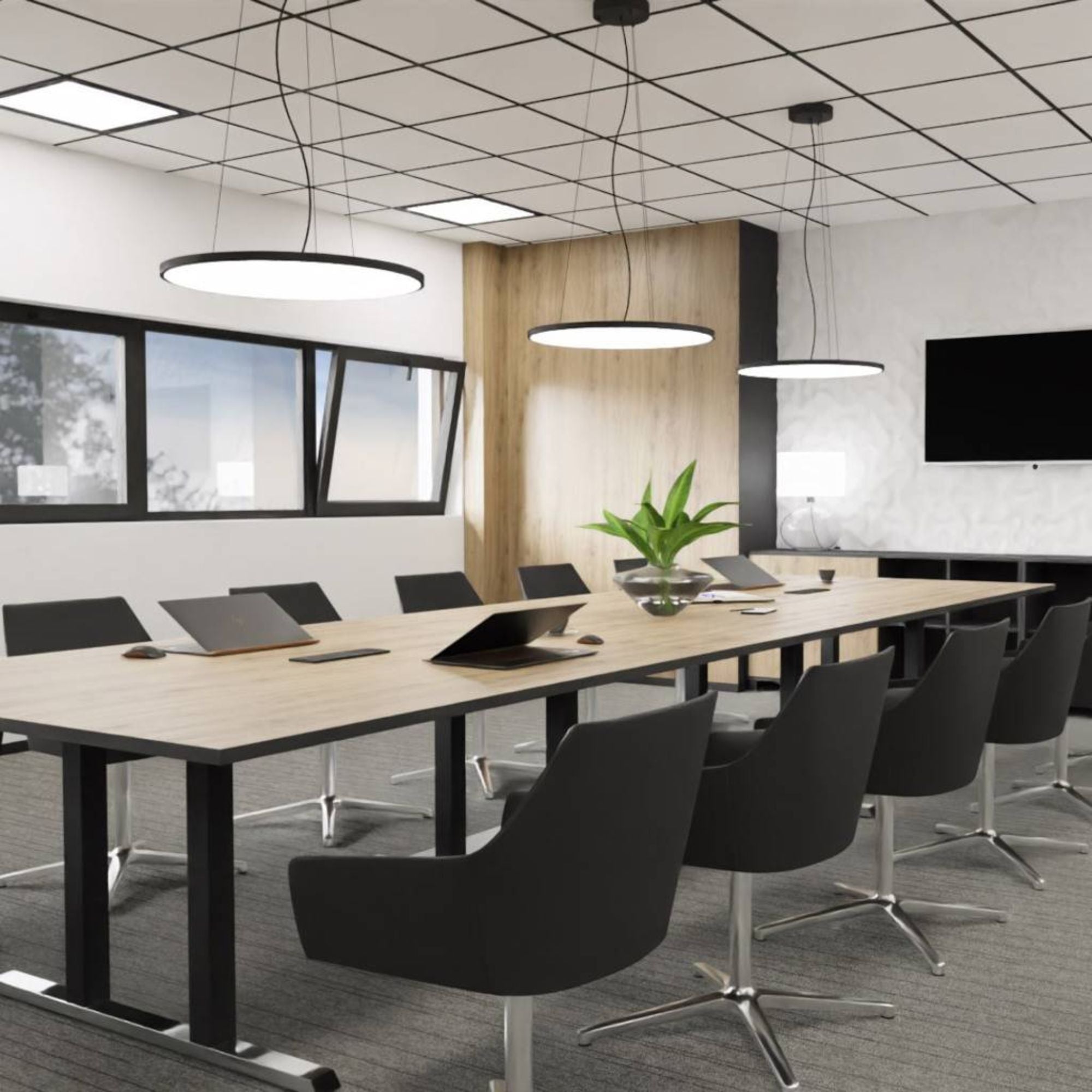 Konferenču galds Elba EXTRA LARGE, 480 cm x 120 cm, konfigurējams-Ergostock