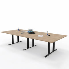 Konferenču galds Elba LARGE, 400 cm x 120 cm, konfigurējams-Ergostock