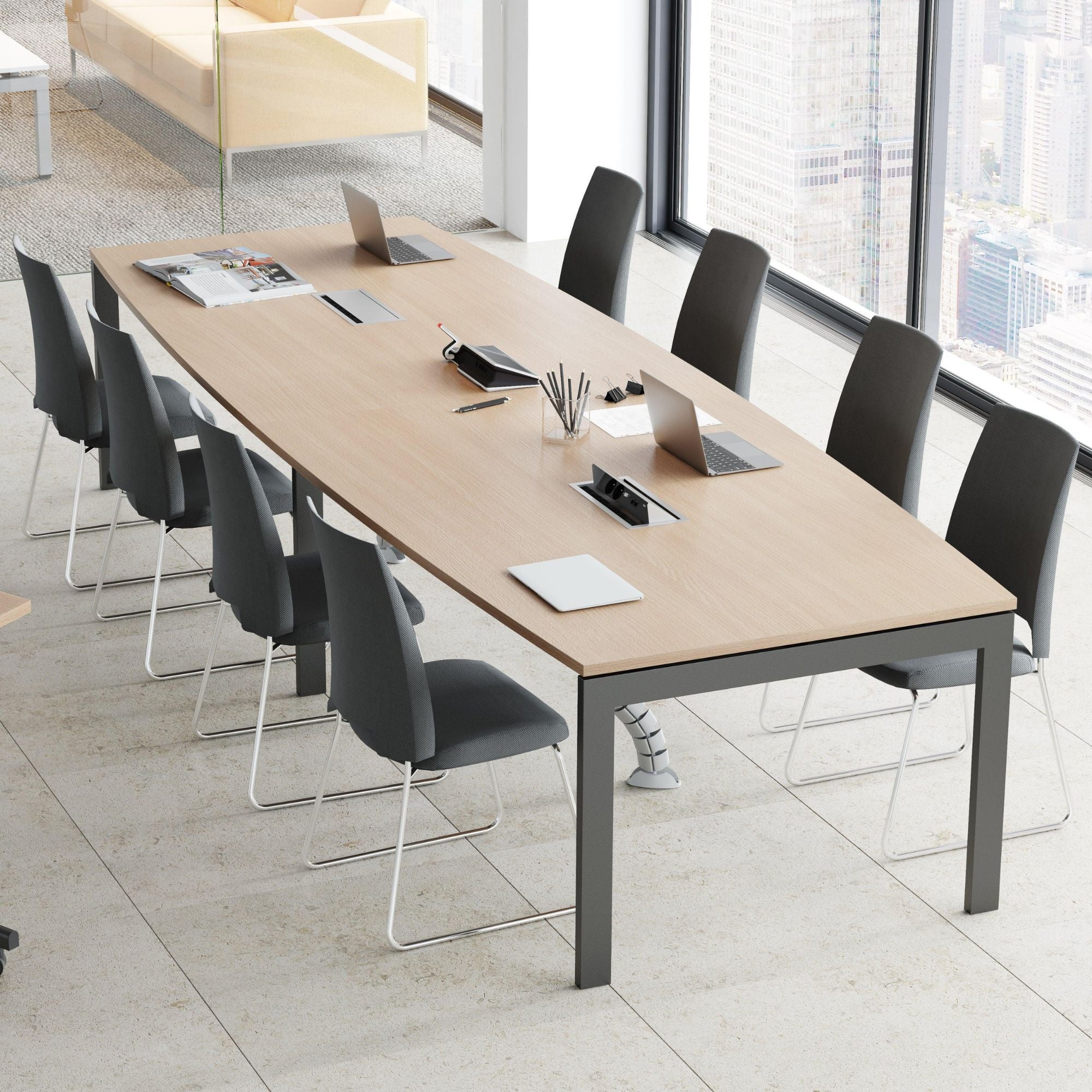 Konferenču galds ERGOSTOCK CHROME LINE - Ergostock.lv