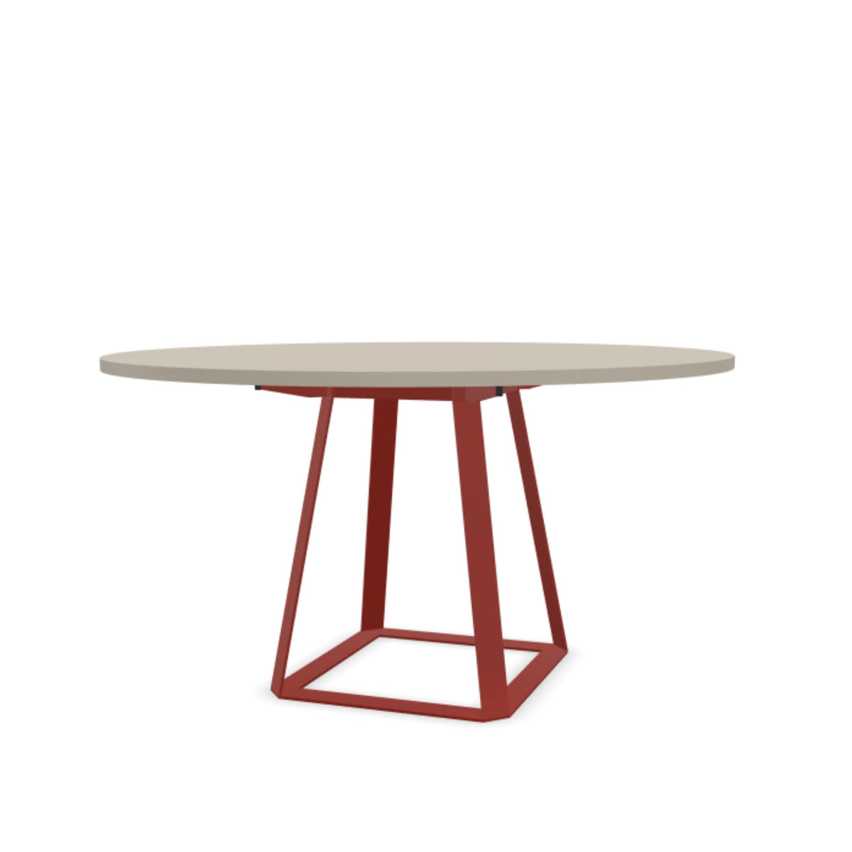 Konferenču galds H2 ROUND, diametrs 135 cm, konfigurējams-Ergostock