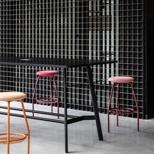 Konferenču galds MINIMUS HIGH, 240 cm x 110 cm, konfigurējams-Ergostock