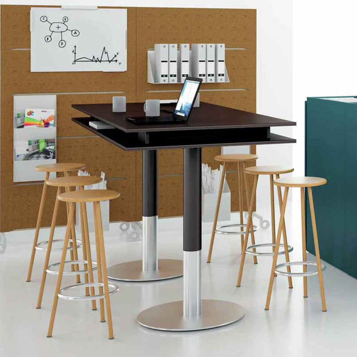 Konferenču galds PLUS BALMA, konfigurējams-Ergostock