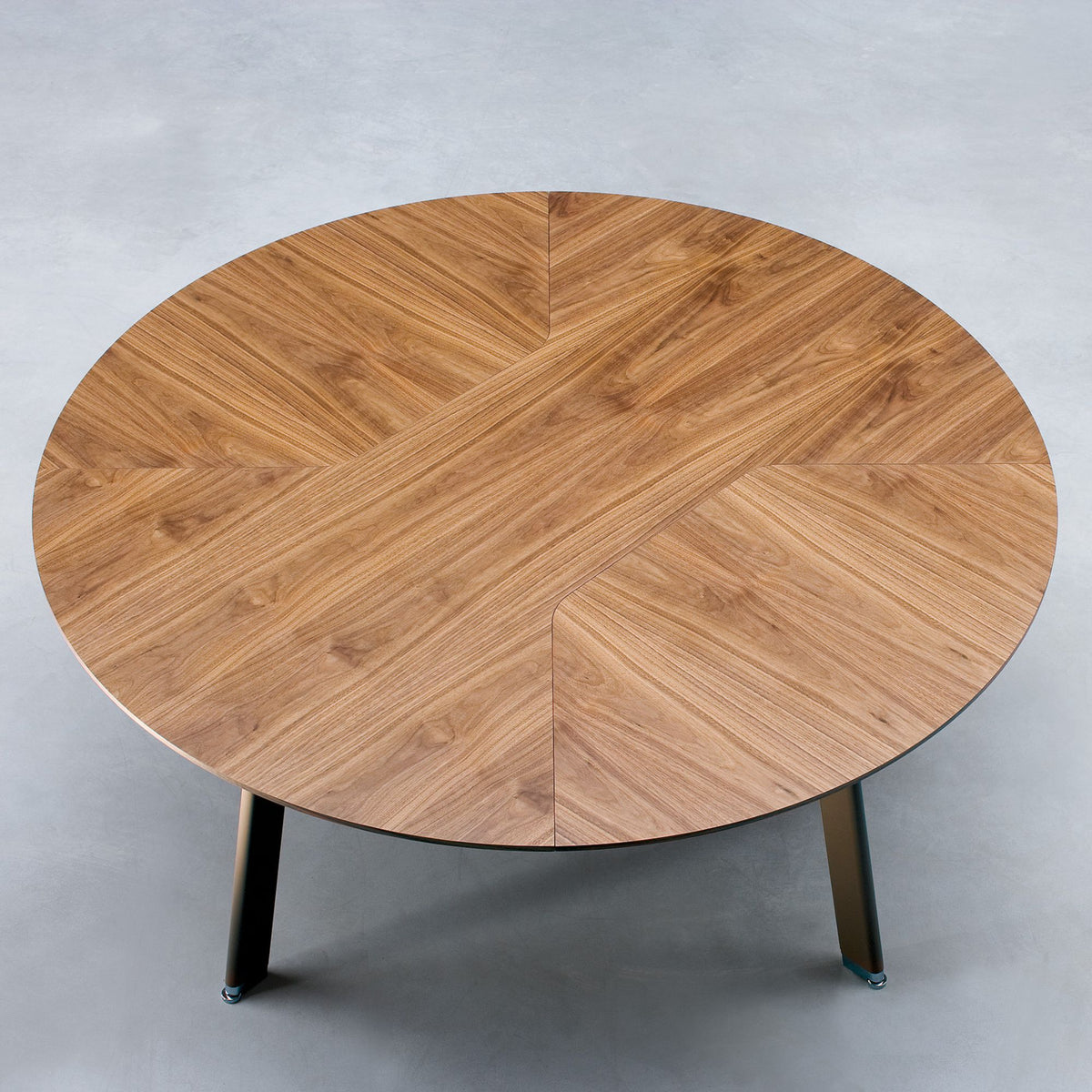 Konferenču galds SIMPLIC VENEER, diametrs 180 cm, konfigurējams-Ergostock