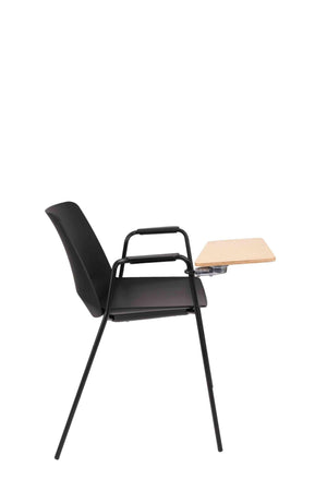 Apmeklētāju krēsls Oslo 4L ar nolokāmu galdiņu - Ergostock.lv