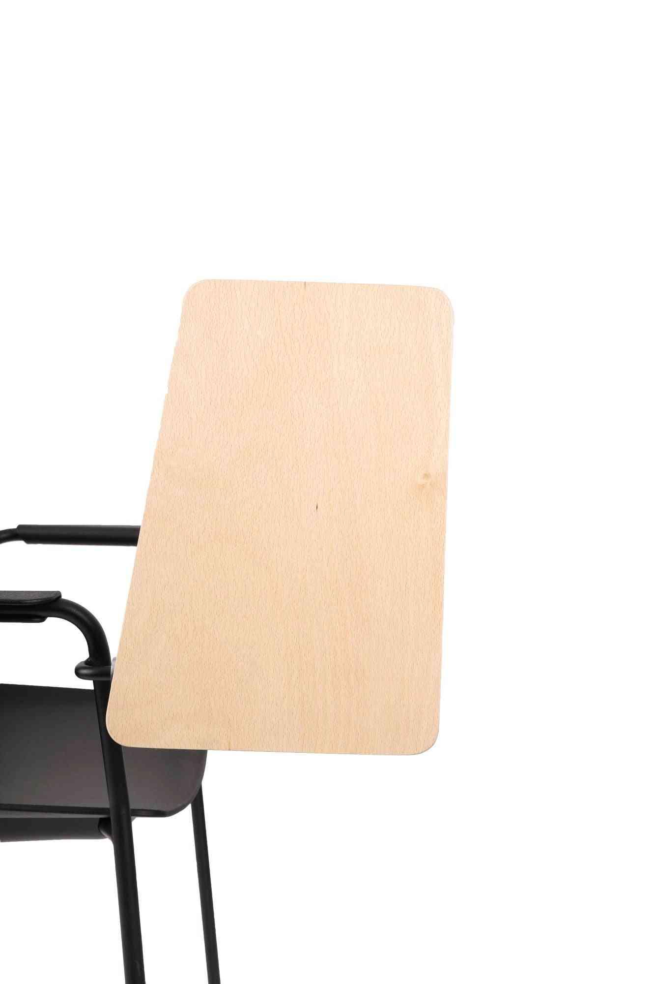 Apmeklētāju krēsls Oslo 4L ar nolokāmu galdiņu - Ergostock.lv