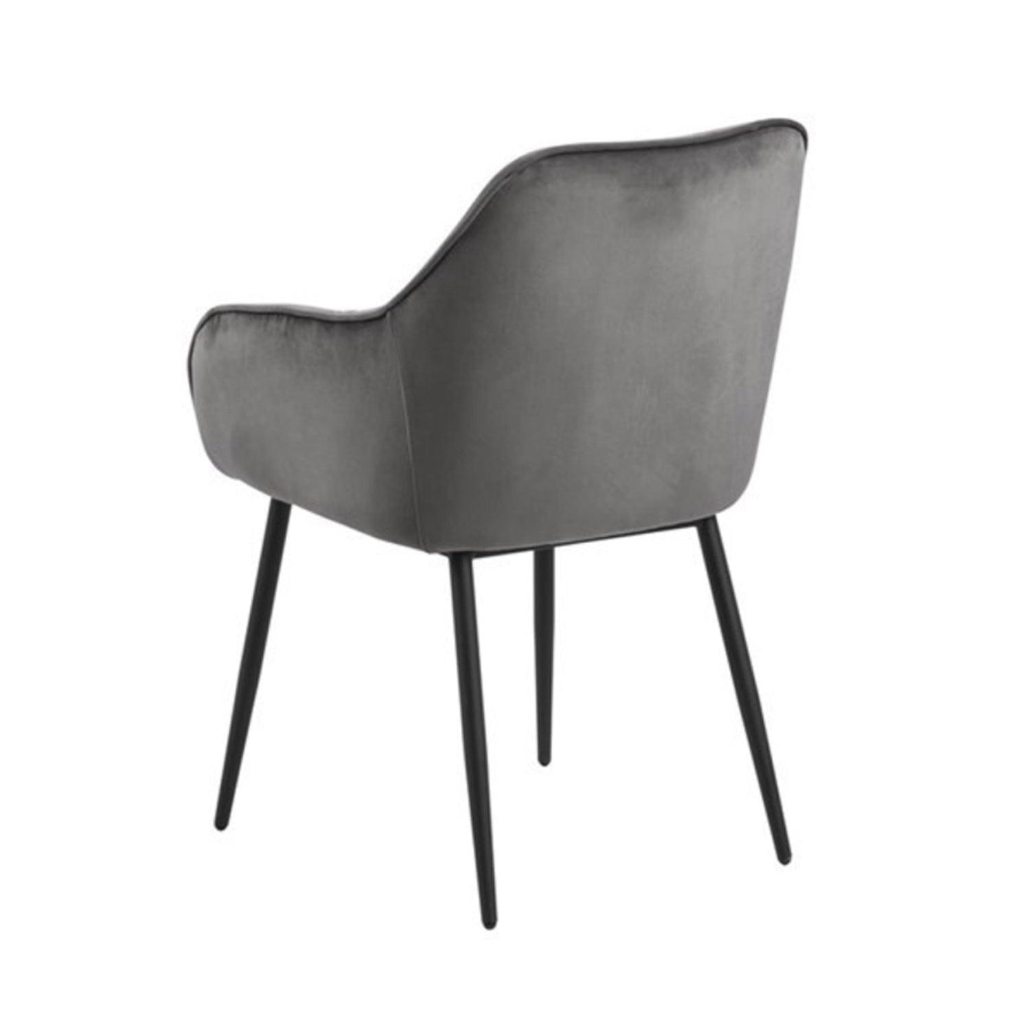 Krēsls BROOKE 55x58xH83cm tumši pelēks-Ergostock