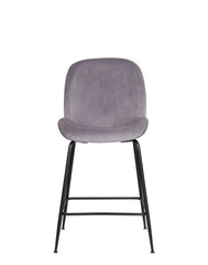 Krēsls Dori Black, ar kāju balstu - Ergostock.lv