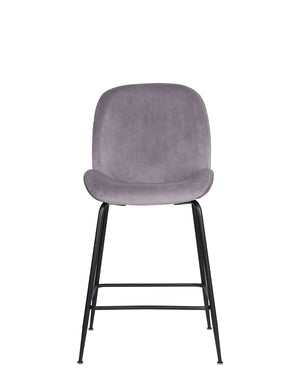 Krēsls Dori Black, ar kāju balstu - Ergostock.lv