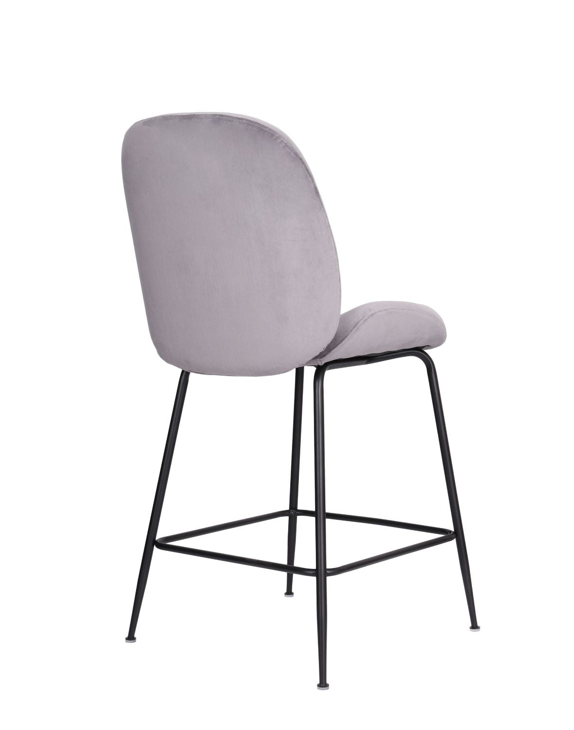 Krēsls Dori Black, ar kāju balstu - Ergostock.lv