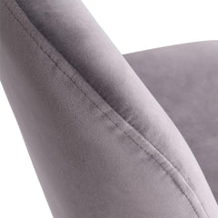 Krēsls Dori Black, ar kāju balstu - Ergostock.lv