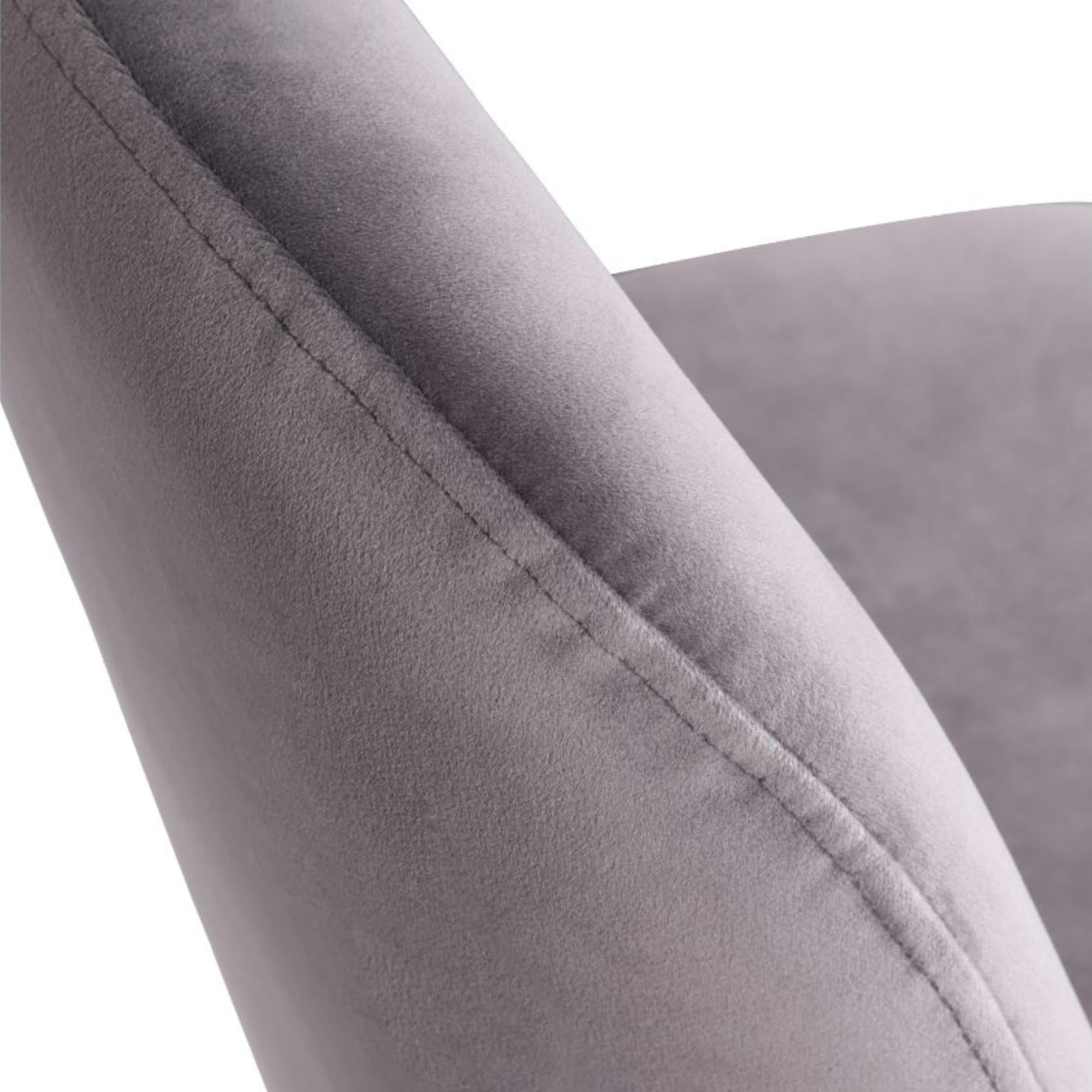 Krēsls Dori Black, ar kāju balstu - Ergostock.lv