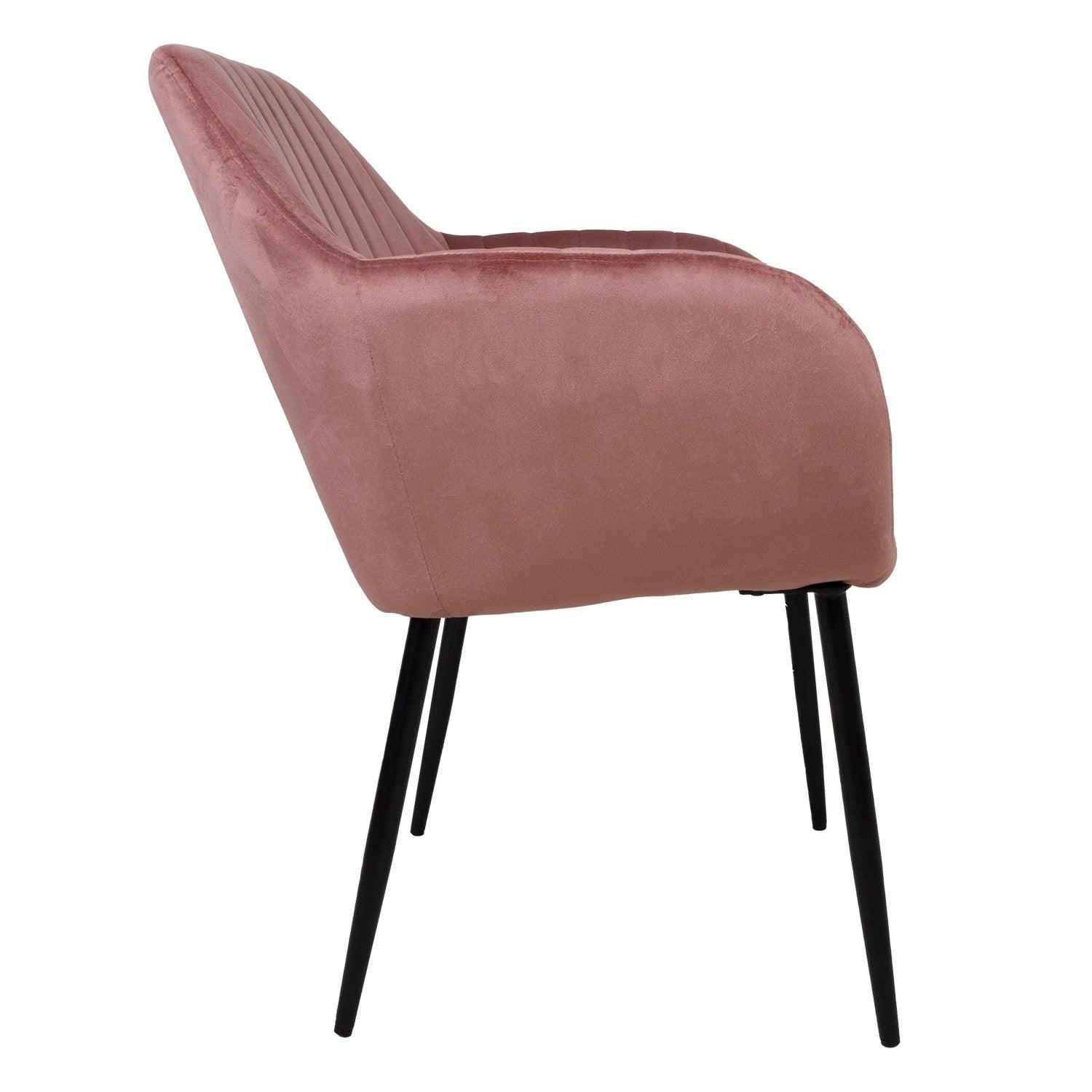 Krēsls EVELIN rozā-Ergostock
