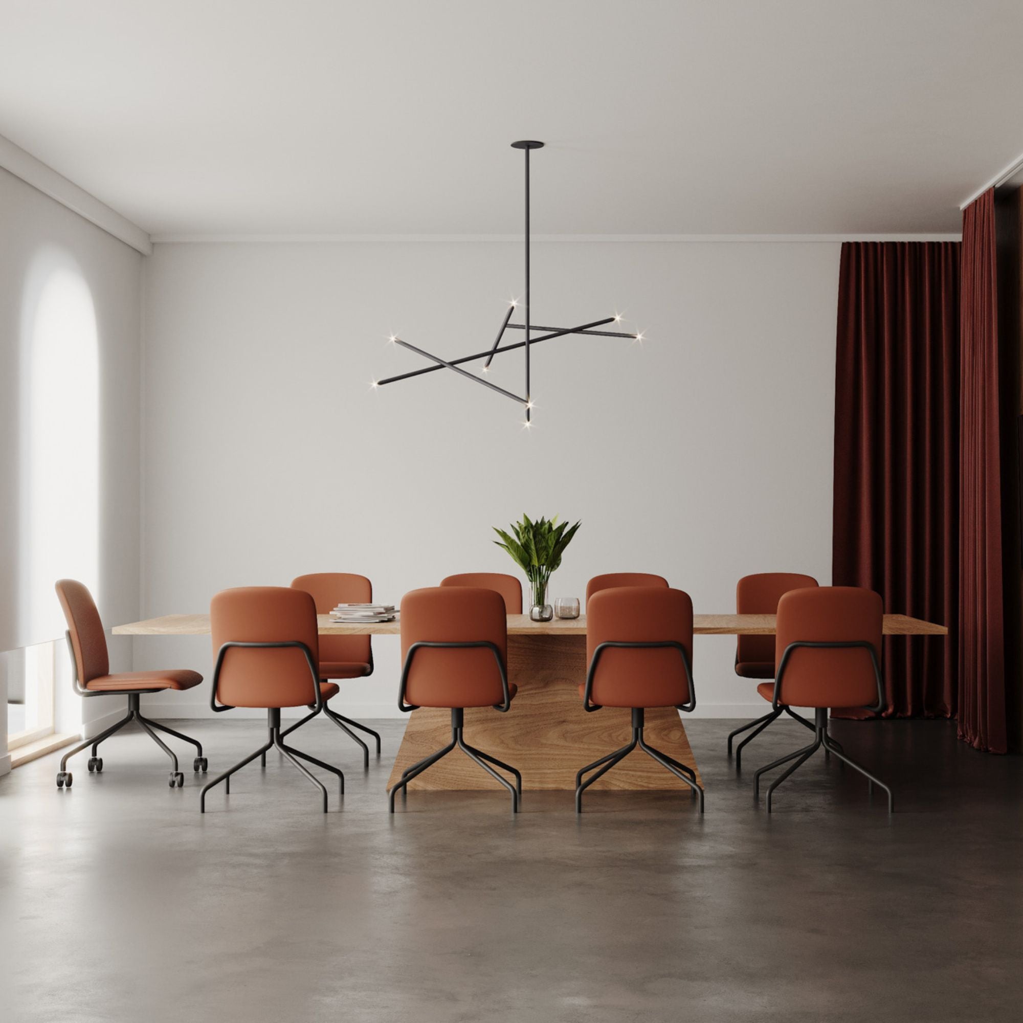 Krēsls HENS ROLLS, BEJOT:, konfigurējams