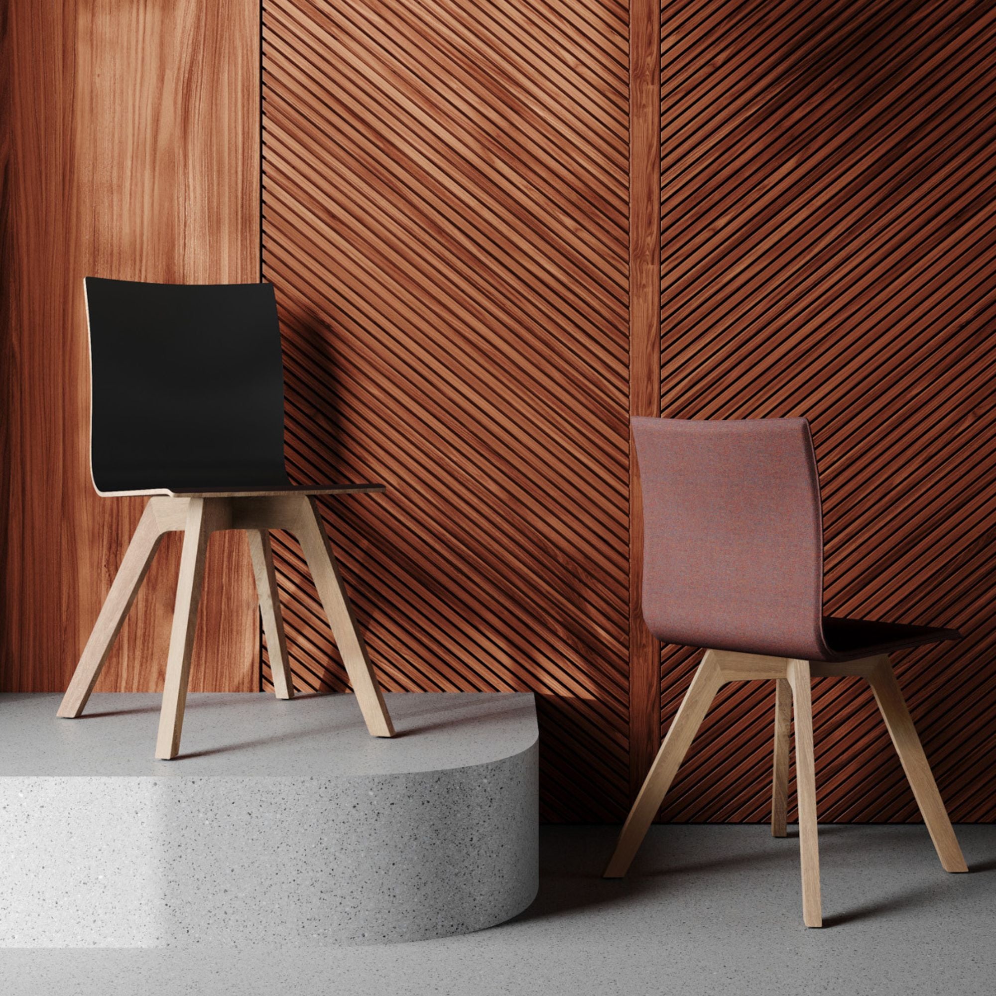 Krēsls ORTE WOOD, BEJOT:, konfigurējams