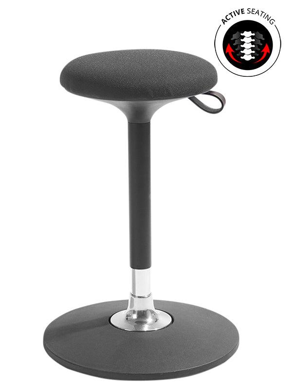 Līdzsvara krēsls PIVO, 55-81 cm, dažādi toņi – Melns