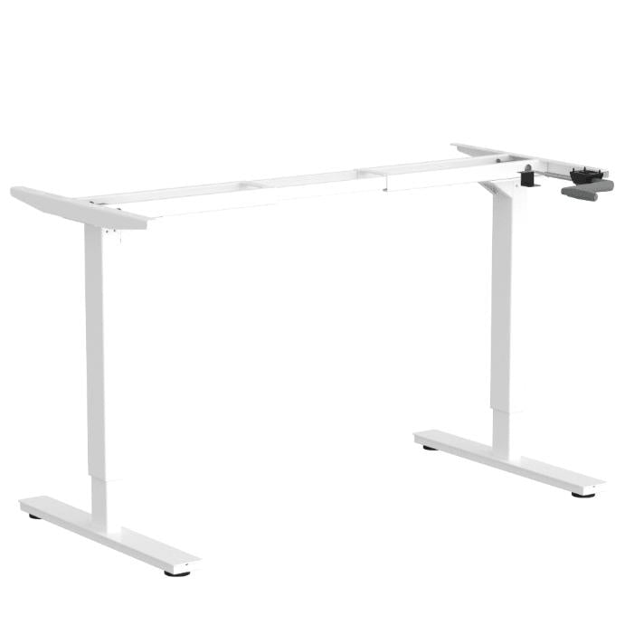 Manuāli augstumā regulējams galda statīvs Handle – Balta