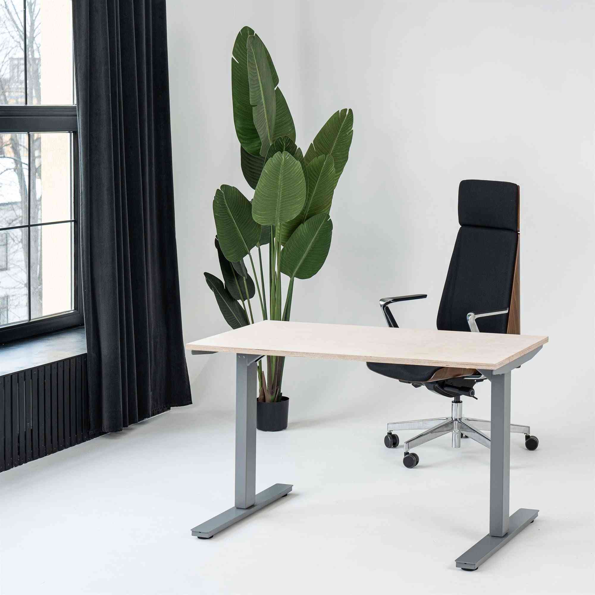 Manuāli augstumā regulējams galds Handle Line - Ergostock.lv