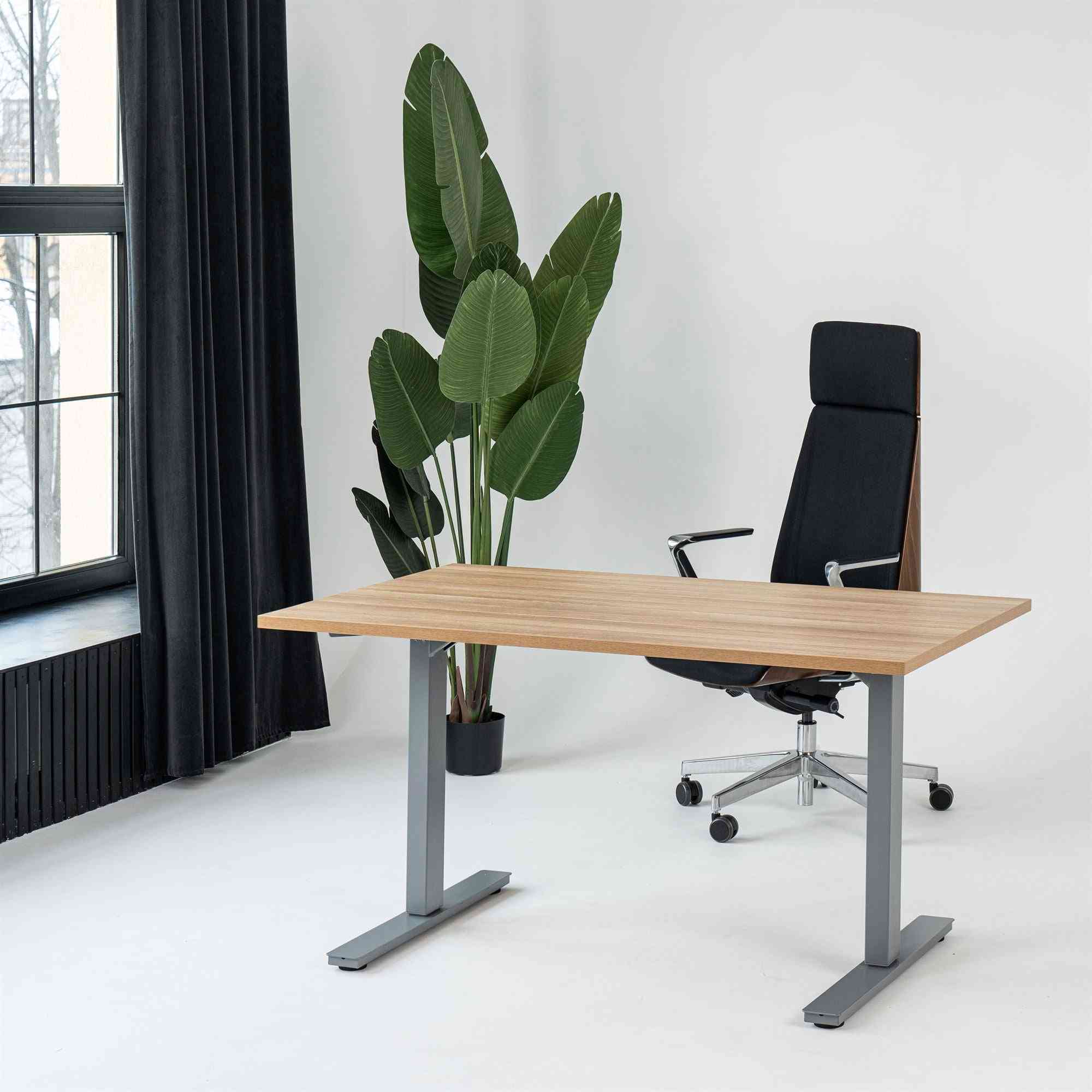 Manuāli augstumā regulējams galds Handle Line - Ergostock.lv