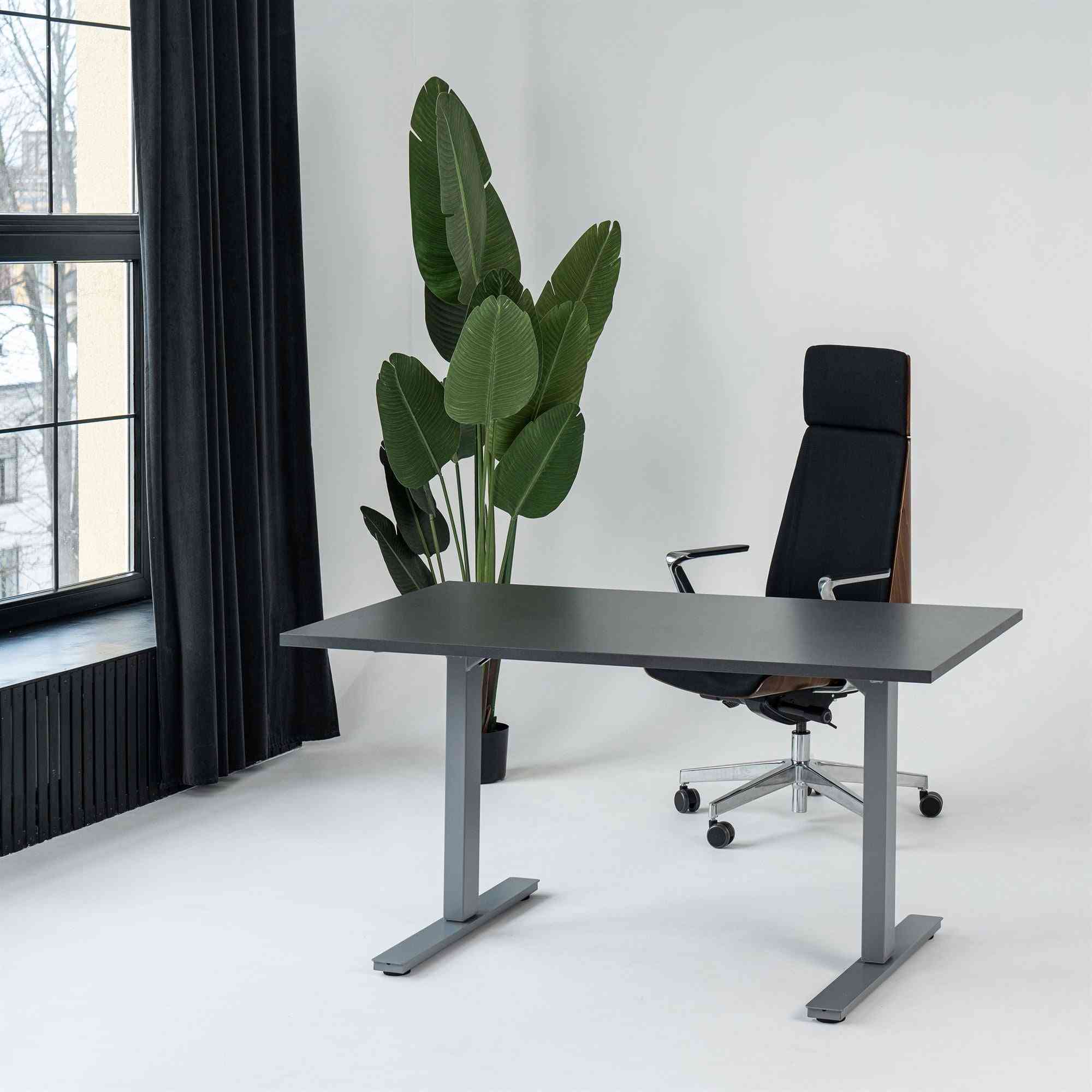 Manuāli augstumā regulējams galds Handle Line - Ergostock.lv