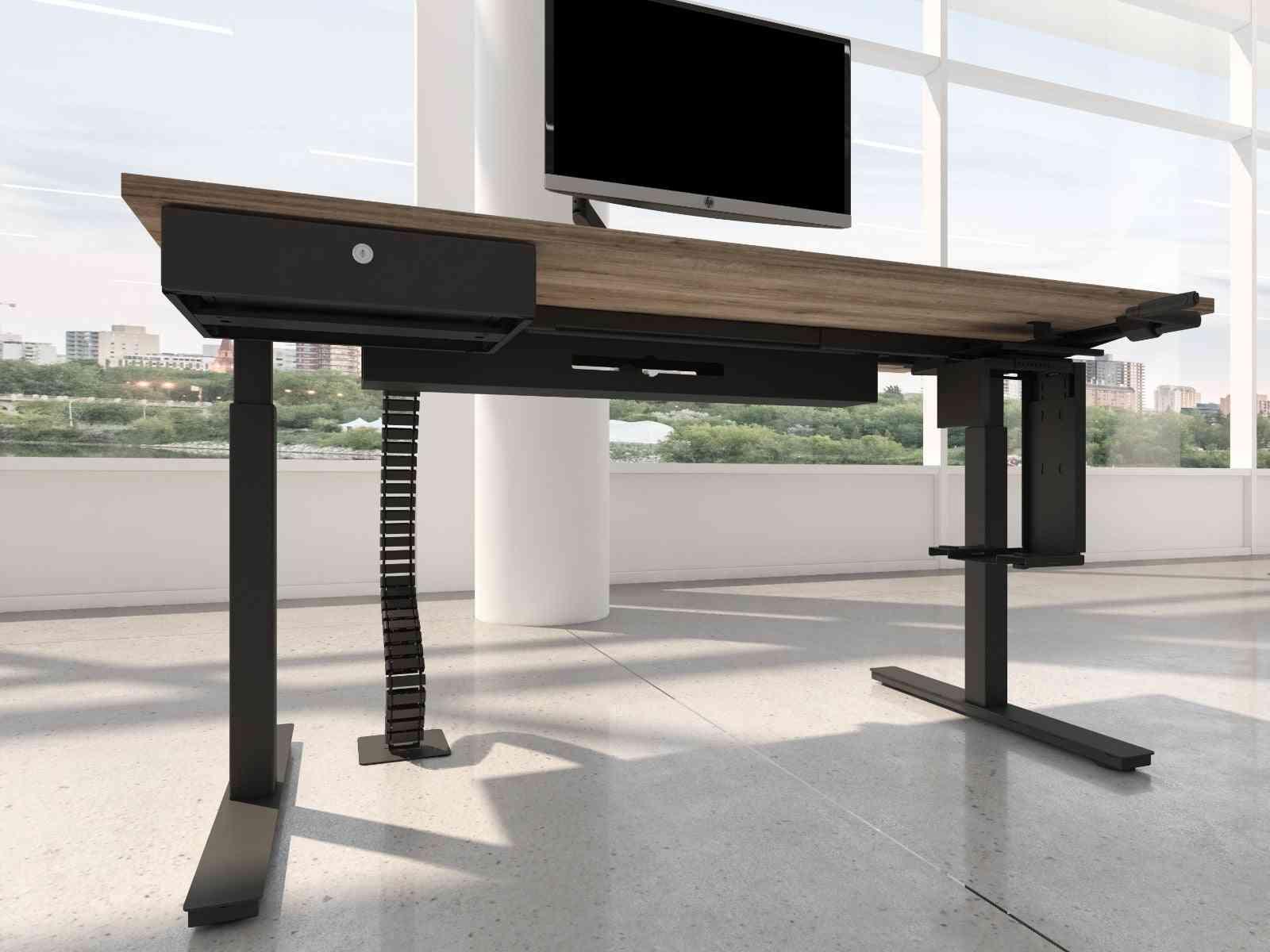 Metāla atvilktņu bloks Personal, slēdzams, piestiprināms - Ergostock.lv