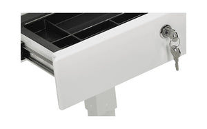 Metāla atvilktņu bloks Personal, slēdzams, piestiprināms - Ergostock.lv