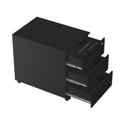 Metāla atvilktņu bloks Pro Line SLIM, slēdzams, uz ritentiņiem - Ergostock.lv