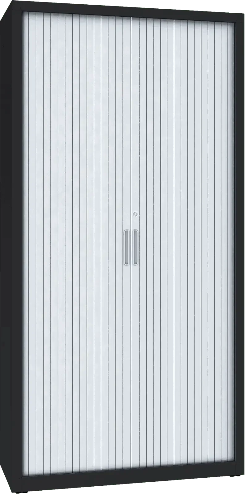 Metāla dokumentu skapis Archive ar rullo durvīm 1990x1000x435 mm - Ergostock.lv