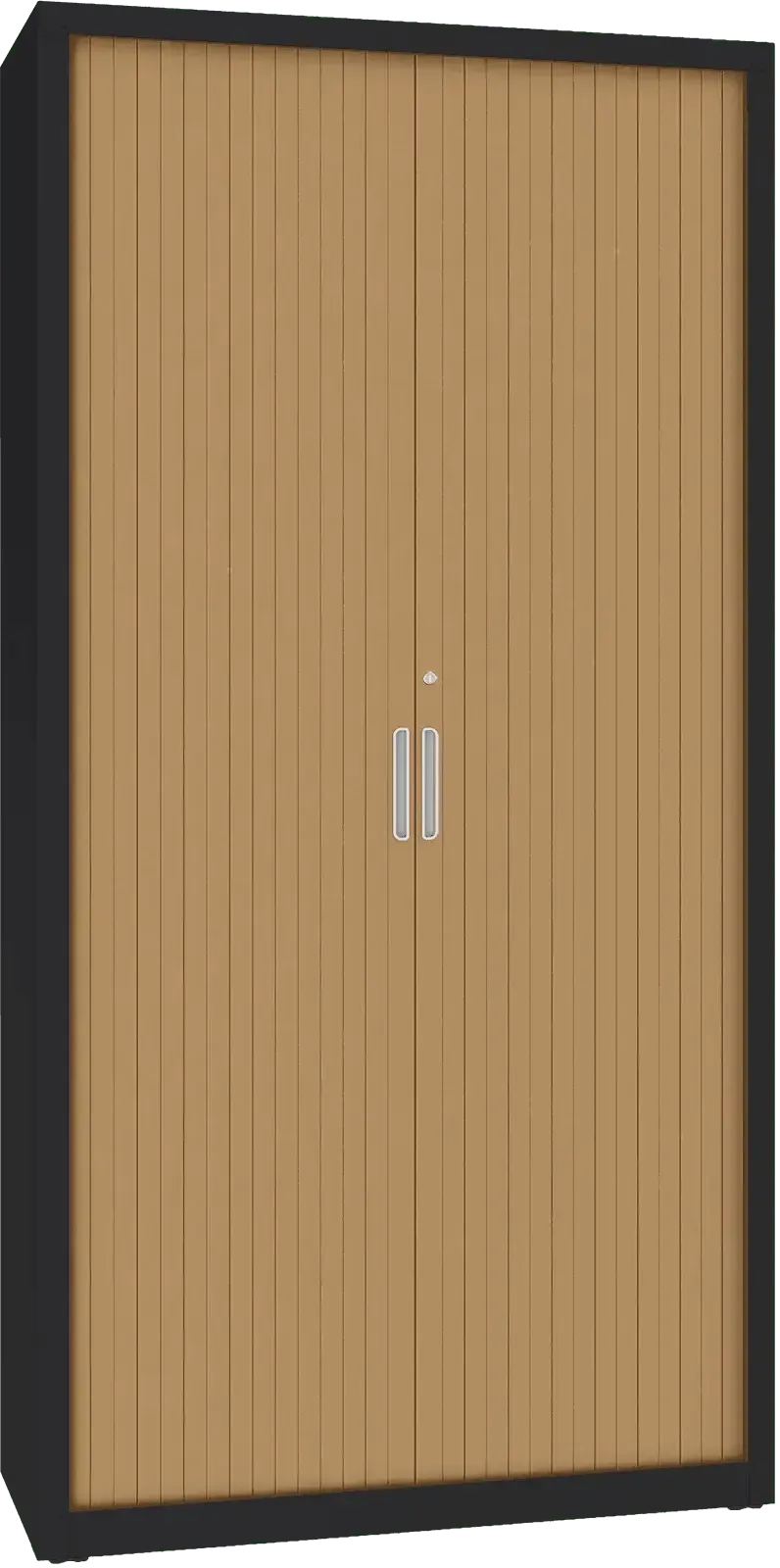 Metāla dokumentu skapis Archive ar rullo durvīm 1990x1000x435 mm - Ergostock.lv