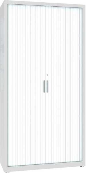 Metāla dokumentu skapis Archive ar rullo durvīm 1990x1000x435 mm - Ergostock.lv