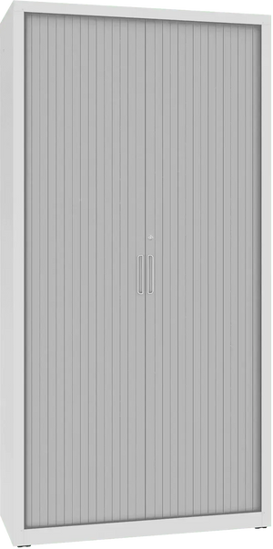 Metāla dokumentu skapis Archive ar rullo durvīm 1990x1000x435 mm - Ergostock.lv