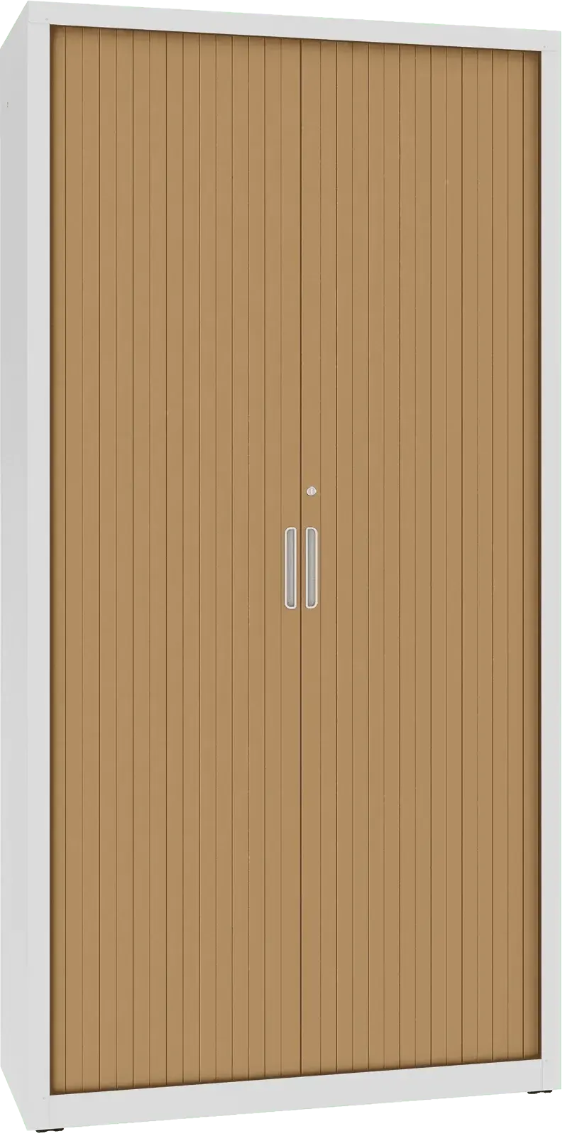 Metāla dokumentu skapis Archive ar rullo durvīm 1990x1000x435 mm - Ergostock.lv