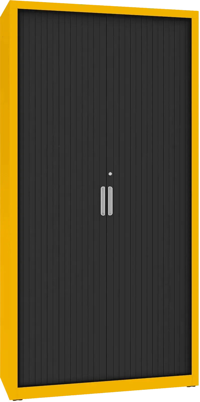 Metāla dokumentu skapis Archive ar rullo durvīm 1990x1000x435 mm - Ergostock.lv