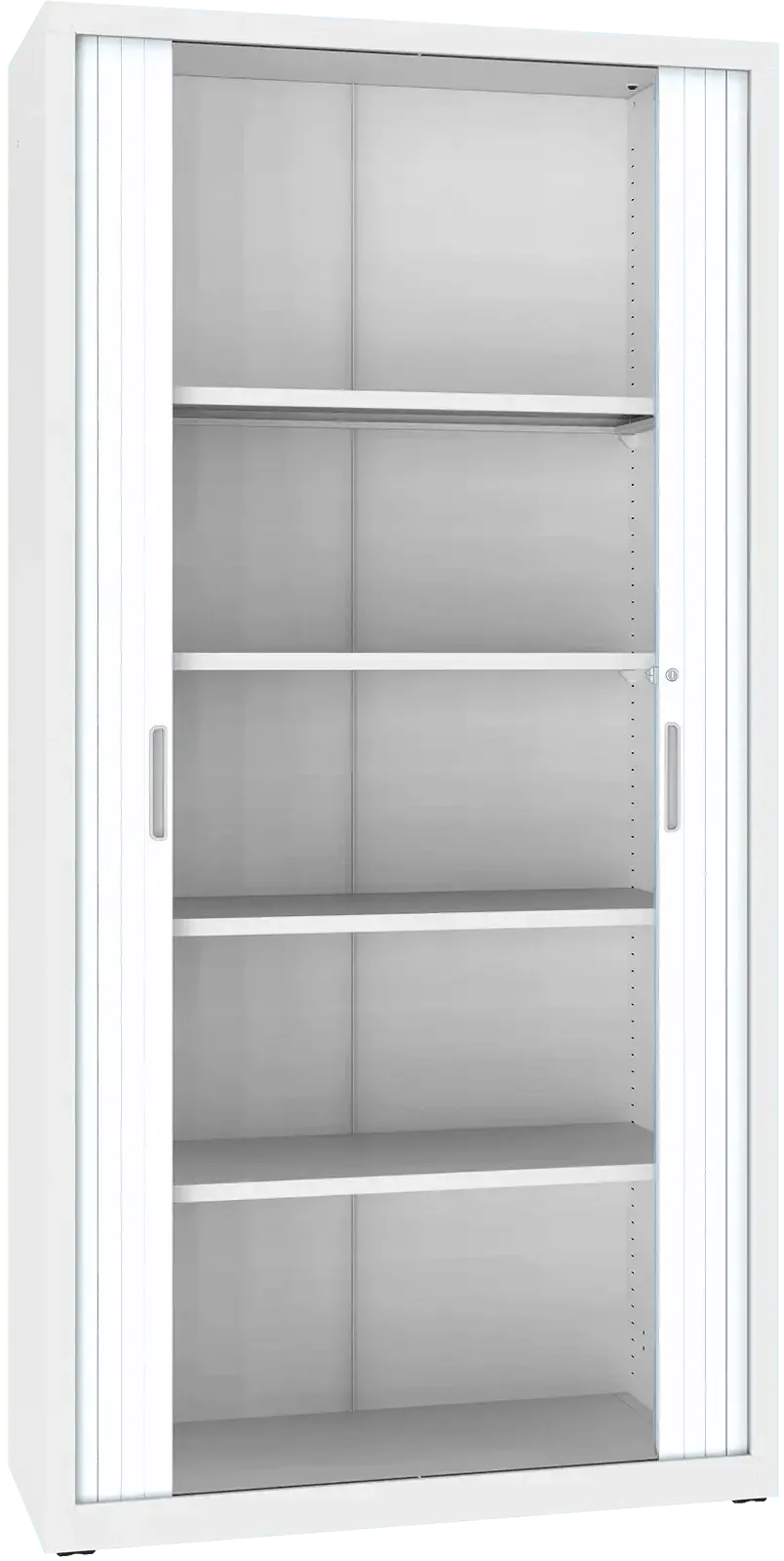 Metāla dokumentu skapis Archive ar rullo durvīm 1990x1000x435 mm - Ergostock.lv