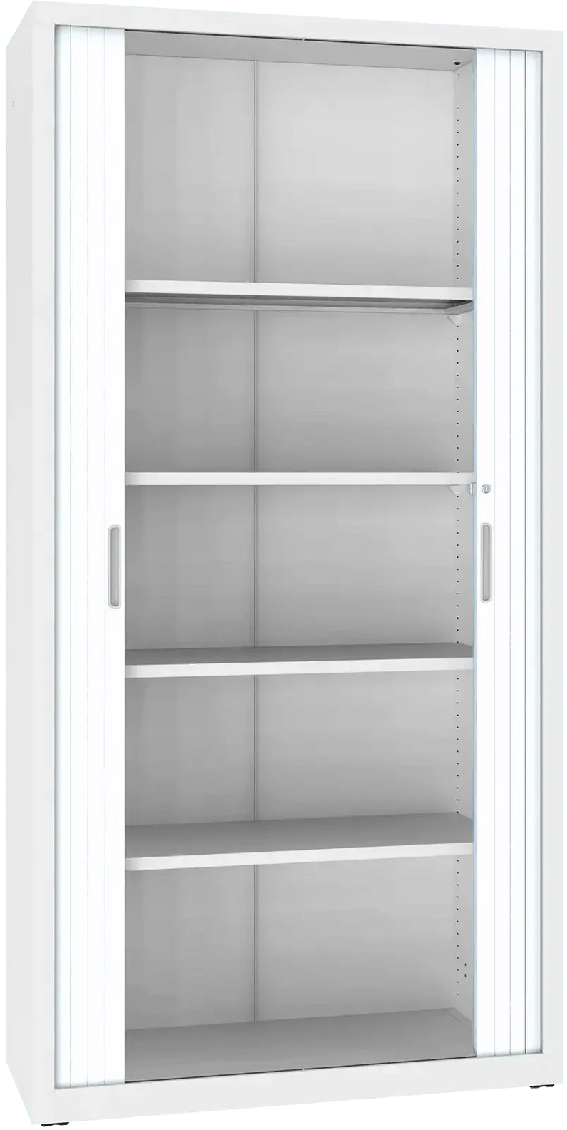 Metāla dokumentu skapis Archive ar rullo durvīm 1990x1000x435 mm - Ergostock.lv