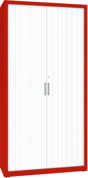 Metāla dokumentu skapis Archive ar rullo durvīm 1990x1000x435 mm - Ergostock.lv