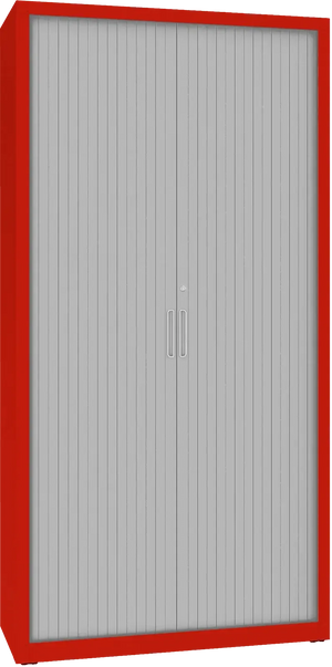 Metāla dokumentu skapis Archive ar rullo durvīm 1990x1000x435 mm - Ergostock.lv