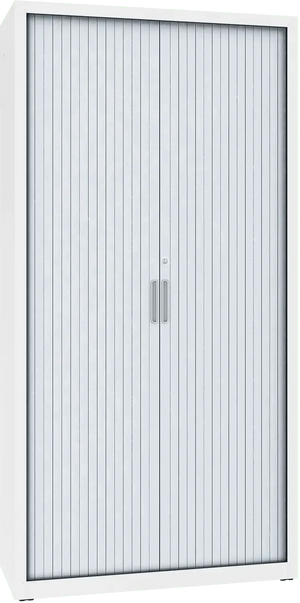 Metāla dokumentu skapis Archive ar rullo durvīm 1990x1000x435 mm - Ergostock.lv